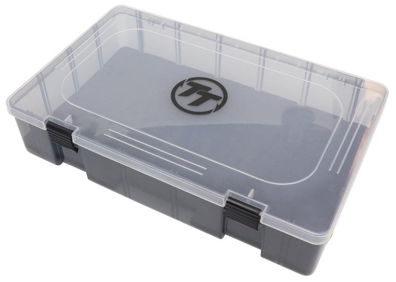 TT Fishing Extra Large Deep Fishing Tackle Tray with Internal Split Foam Insert