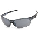 Dirty Dog Sport Track Crystal Black/Silver Mirror Polarised Sport Sunglasses