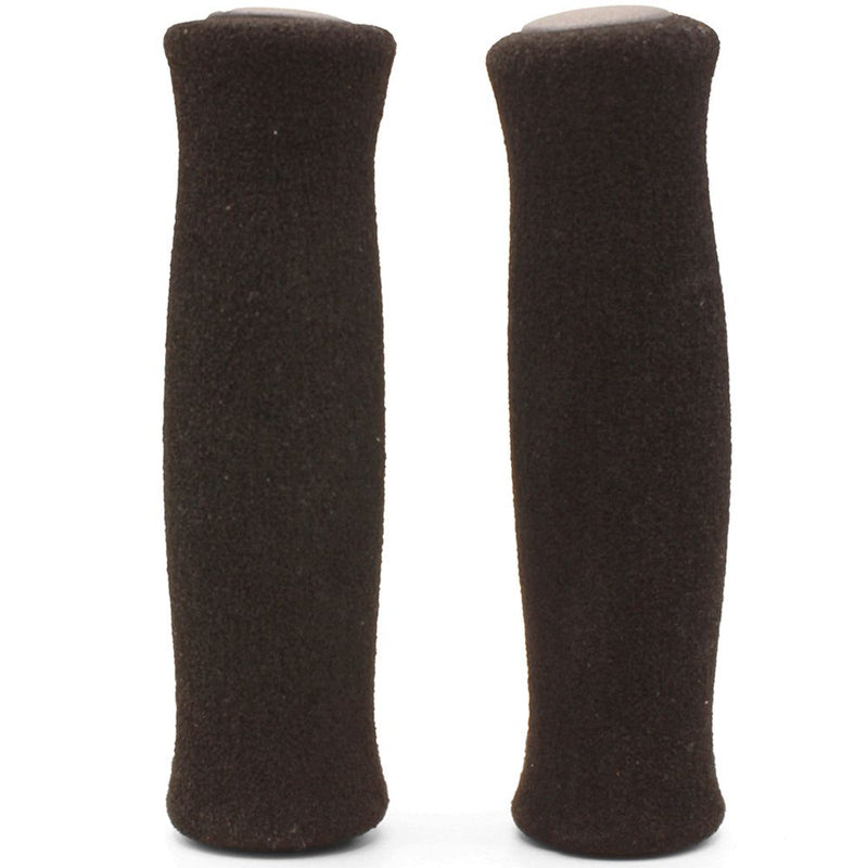 Endzone Handlz HD Foam Bike Handlebar Grips 125mm Black with Plug