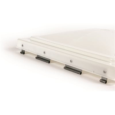 Camco 40154 Polypropylene Vent Lid - Jensen pre '94 pin, White Bilingual