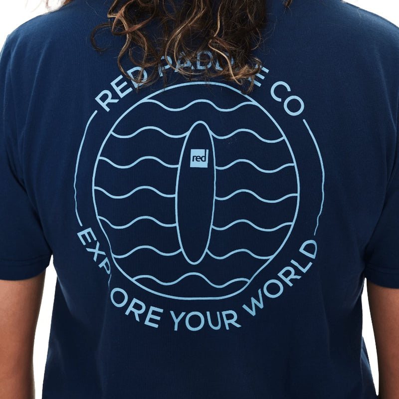 Explore T-shirt - Blue