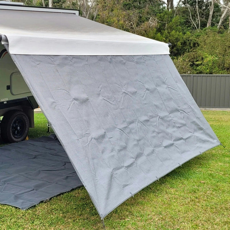 CGEAR Privacy Screen Awning 6ft x 11ft - Grey