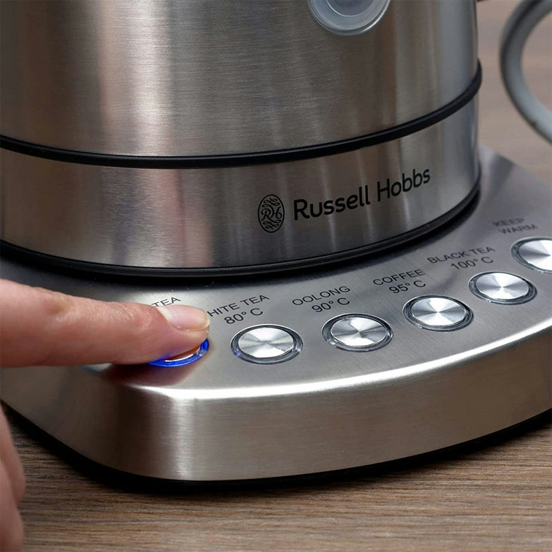 Russell Hobbs RHK510 Electric Addison 1.7L Digital Kettle Stainless Steel Silver