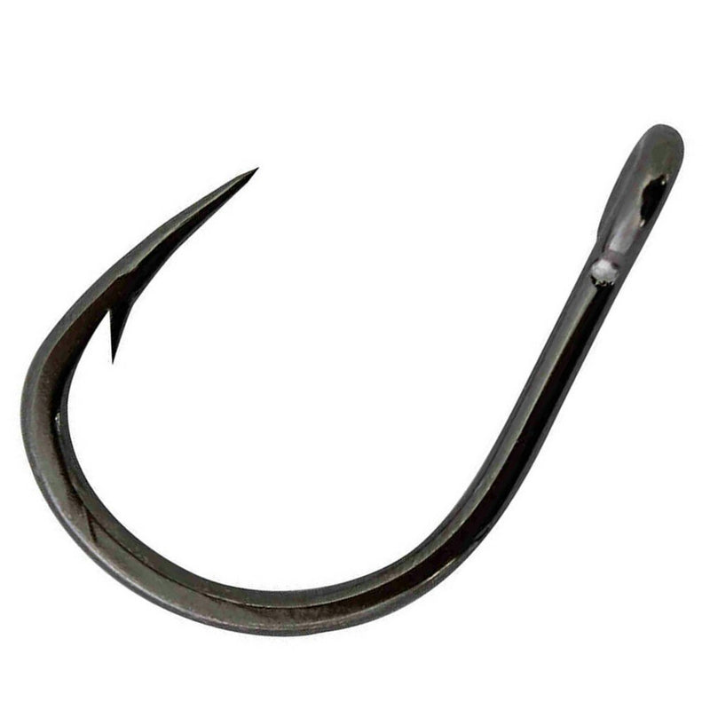 50 Pack of Tsunami Size 8/0 Black Nickel Live Bait Hooks - Chemically Sharpened