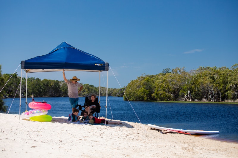 Hydroflow Deluxe Gazebo 3.0m Blue