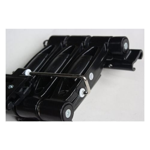 Triple arm LCD caravan RV TV bracket with 2 mounting brackets