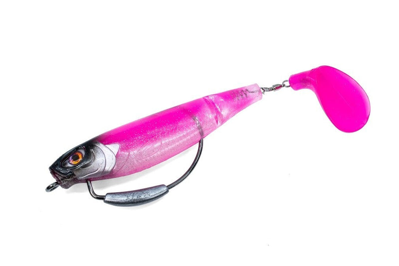 90mm Chasebaits The Swinger - Weedless Paddle Tail Softbait Lure