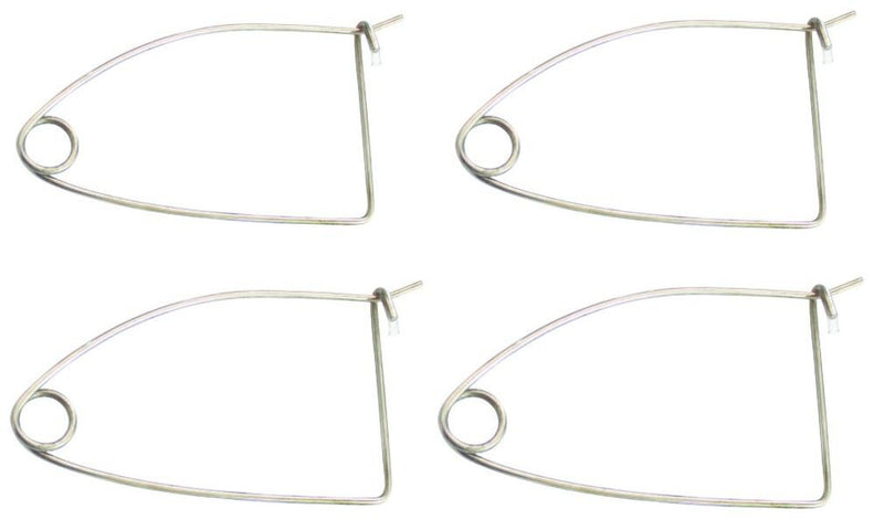 4 x Galvanised Steel Quick Release Bait Clips - Crab Pot Bait Clips