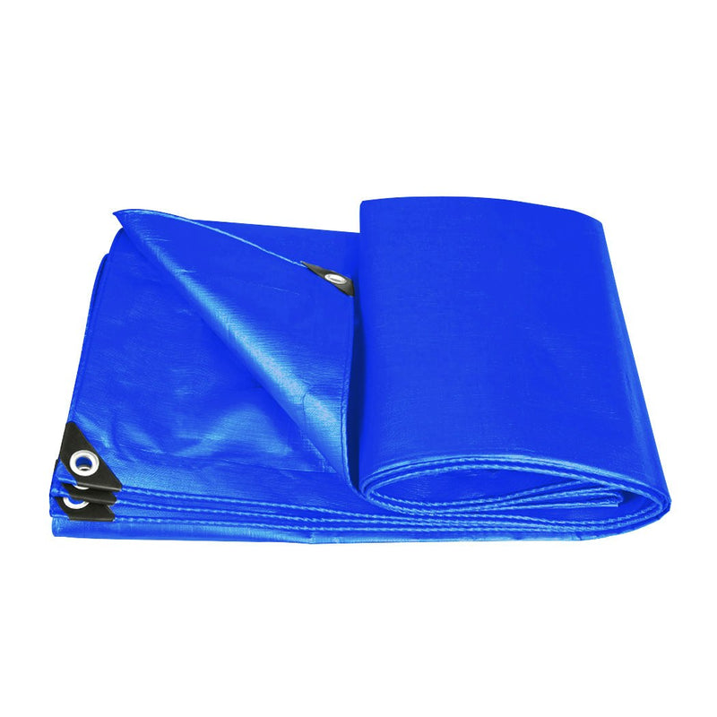 Manan Heavy Duty Tarp Tarpaulin 200GSM Camping Tent Cover Waterproof 3.65x6.10m