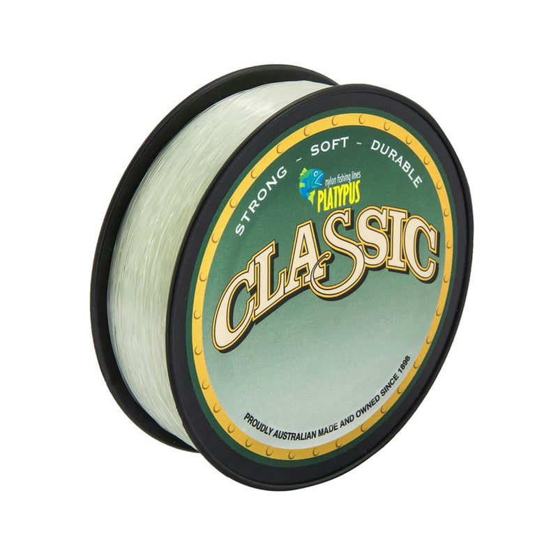 500m Spool of Green Platypus Classic Mono Fishing Line-Monofilament Fishing Line