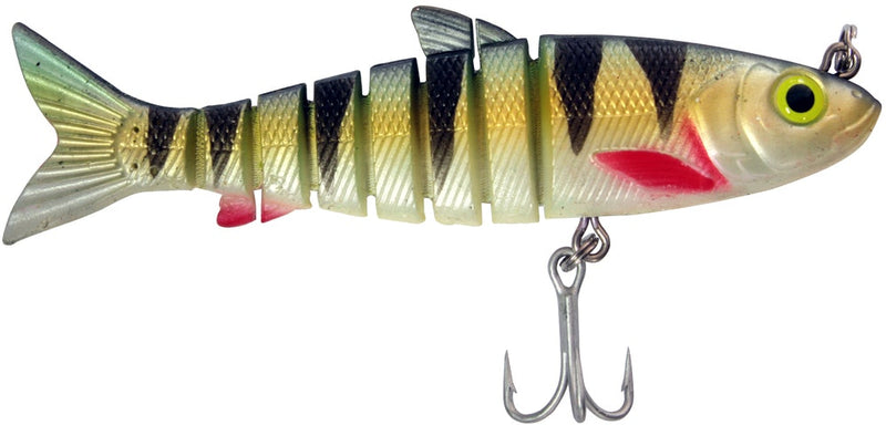 Zerek Live Mullet 3.5" 18g Soft Body Jointed Swimbait Fishing Lure