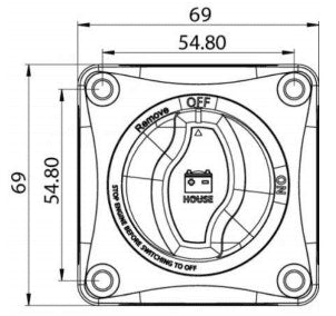 Victron 275A Battery Switch On/Off