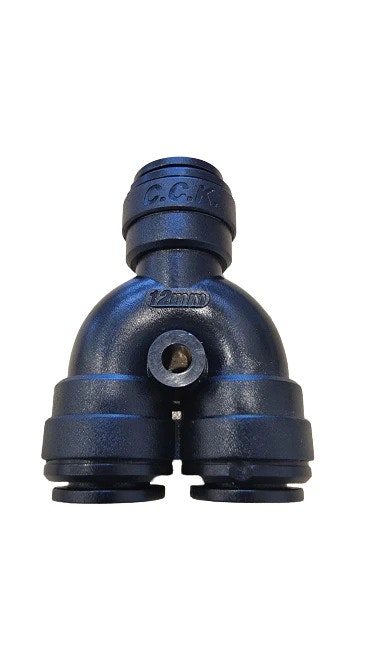 CCK 12mm Push Fit Y Fitting (NON WM)