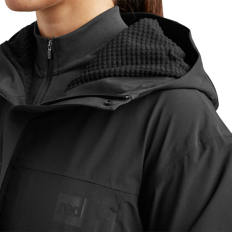 Women's Pursuit Waterproof Lightweight Changing Robe Jacket - Obsidian Black