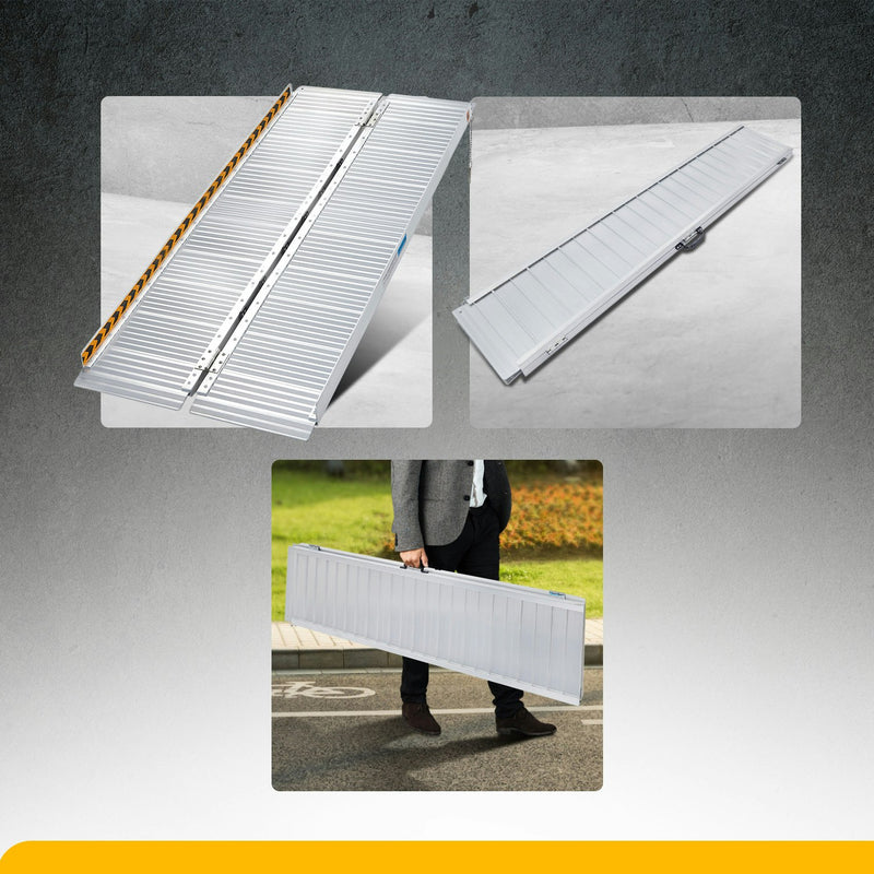 Kartrite Aluminium Foldable Wheelchair Ramp R01 - 5ft