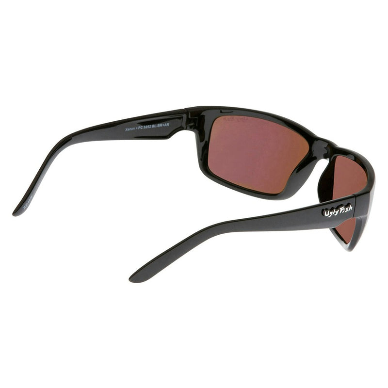 Ugly Fish Xenon PC3252 TR-90 Brown Lens/Black Frame Polarised Adult Sunglasses