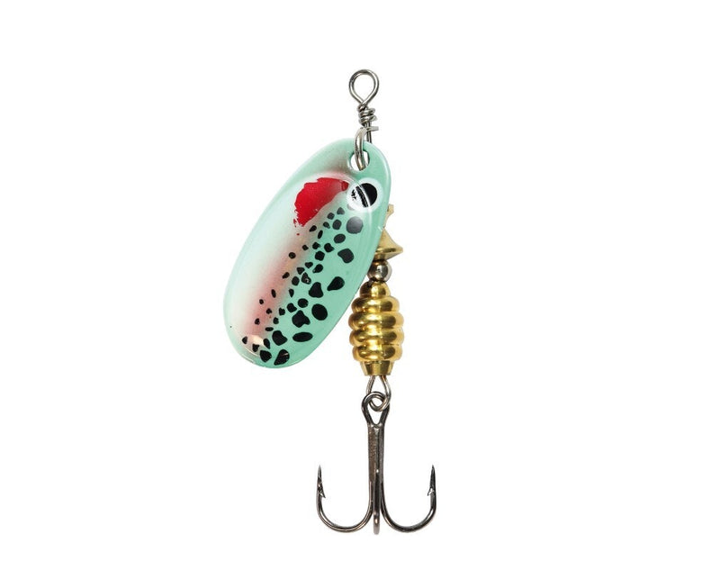 Size 2 TT Lures Spintrix Inline Spinner Lure Rigged with Mustad Treble Hook