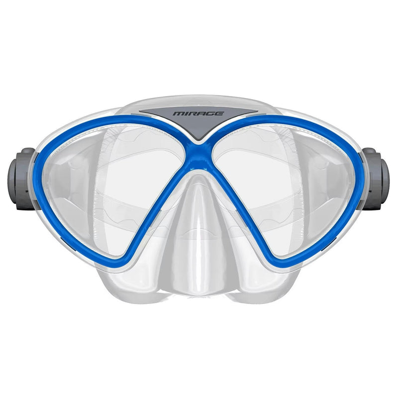 Mirage Comet Junior Kids Silitex Swimming and Snorkelling Mask (Blue)