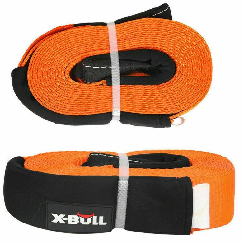 X-BULL Winch Recovery Kit 11PCS 4WD 4x4 Pack Off Road Snatch Strap Essential