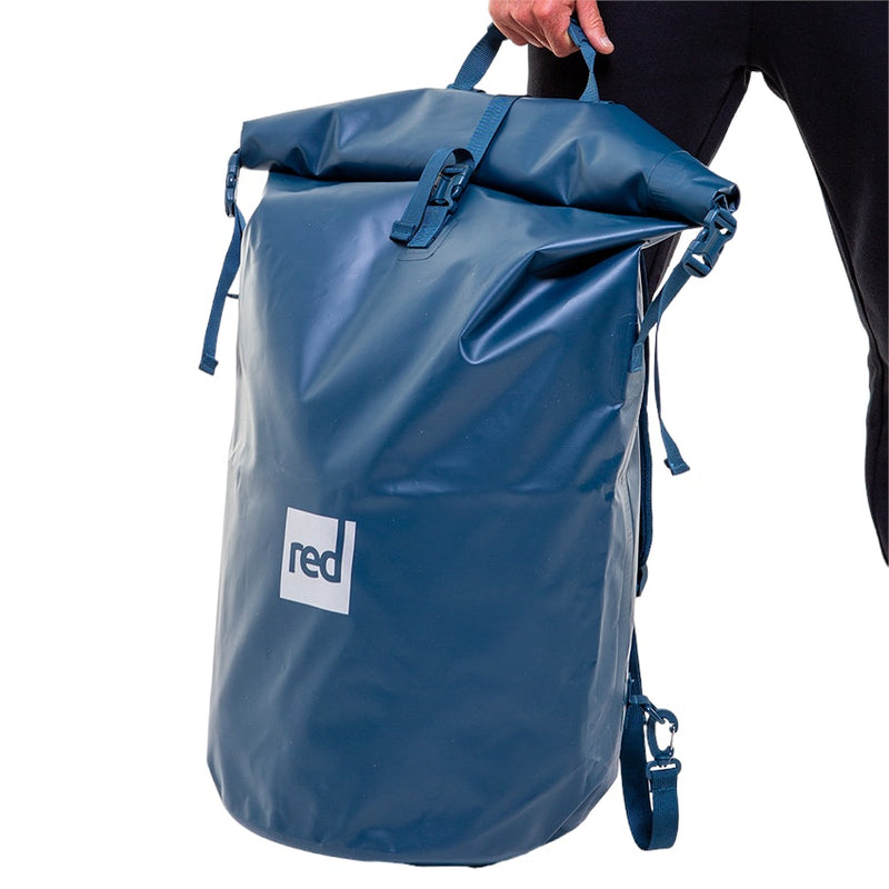 Waterproof Roll Top Dry Bag Backpack - Deep Blue