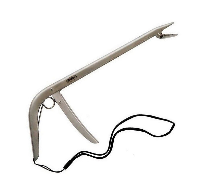 Berkley Stainless Steel Fish Hook Remover with Lanyard - Spring Loaded Trigger