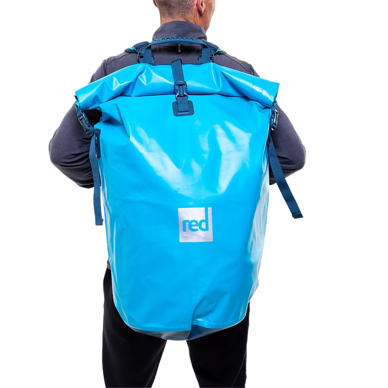 Waterproof Roll Top Dry Bag Backpack - Ride Blue