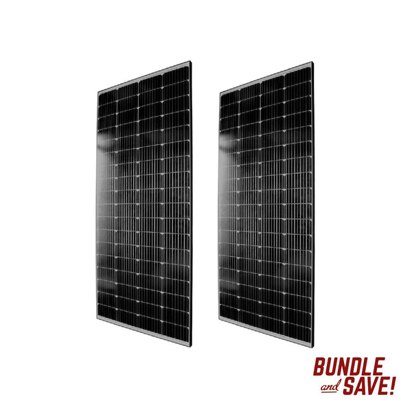 2x Exotronic 225W Fixed Solar Panel - Shade Resistant