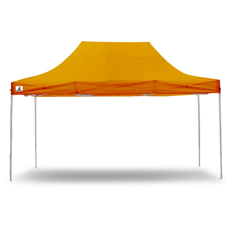 Wallaroo Gazebo Tent Marquee 3m x 4.5m PopUp Outdoor - Orange