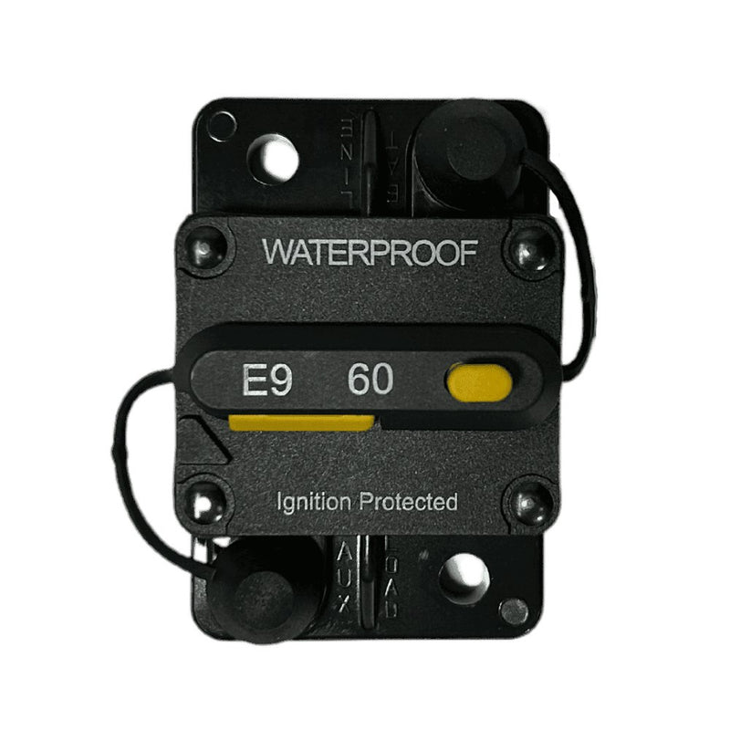 Exotronic 60A Surface Mount Waterproof DC Circuit Breaker