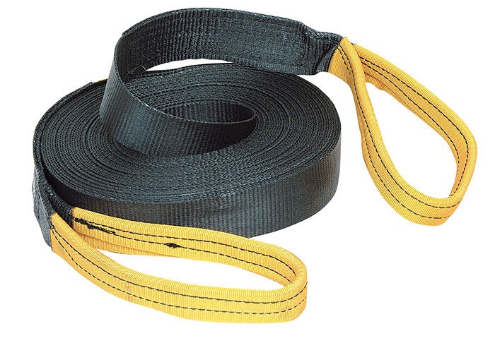 T-Max 4000kg Winch Strap Black 50mm - 20m