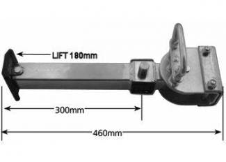 Manutec Quick Release Adjustable LEG Al Foot 460MM - 640MM Deluxe Hammertone Version