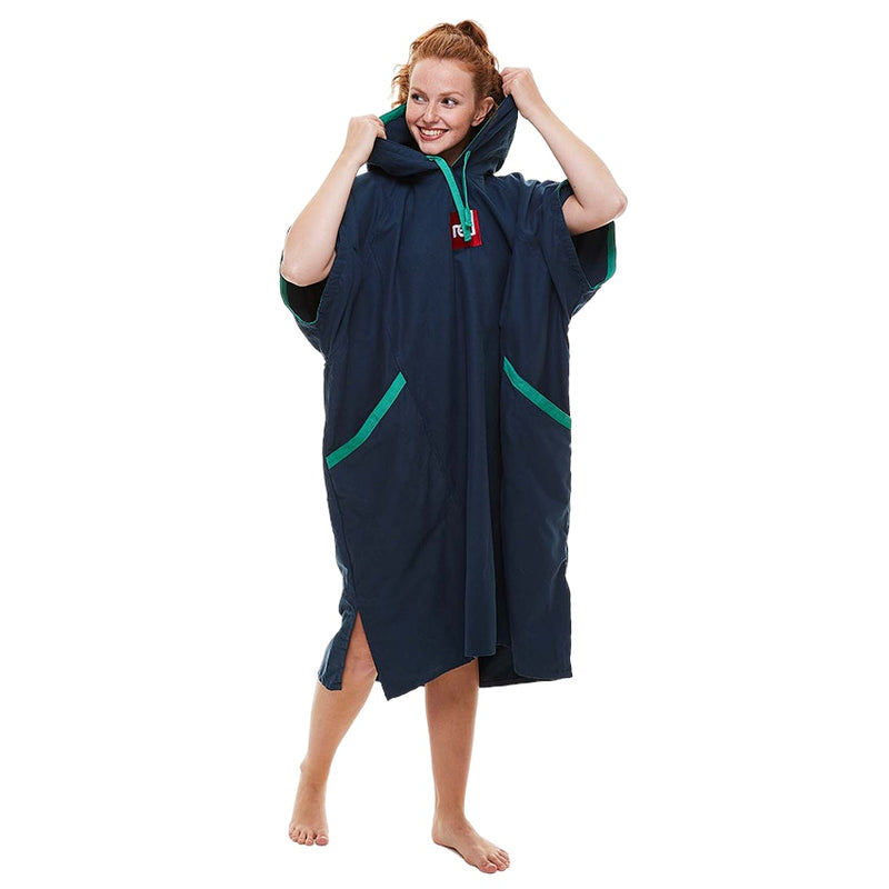 Women's Quick Dry Microfibre Changing Robe - Navy