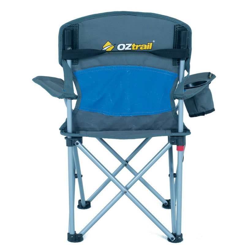 Oztrail Junior Deluxe Arm Chair - Blue