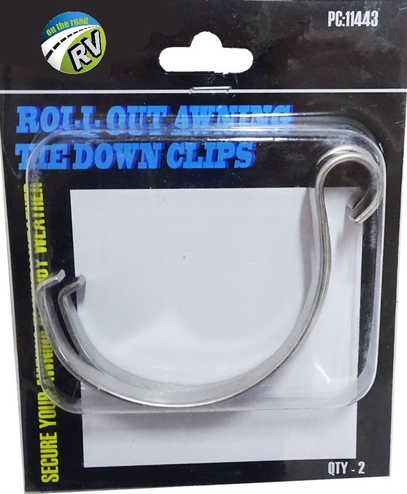 Roll Out Awning Tie Down Clips