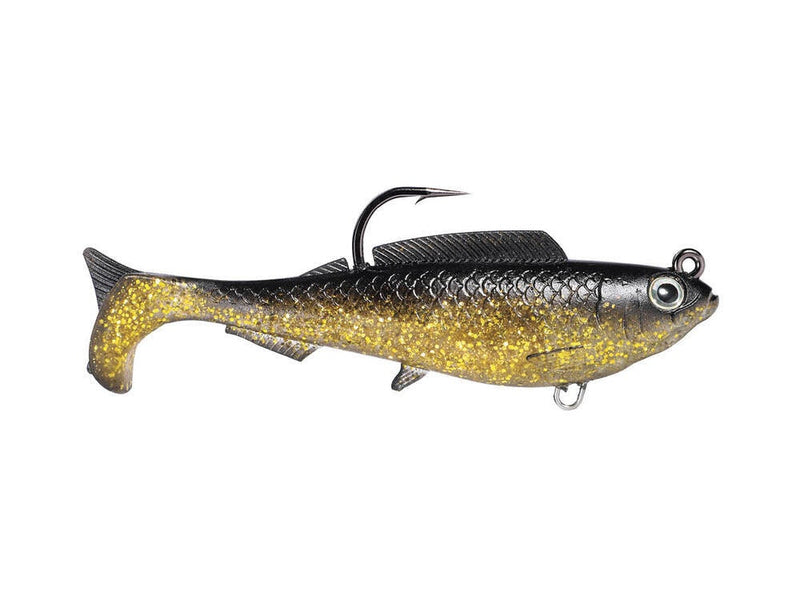 4 Inch Zman HerculeZ Soft Swimbait Fishing Lure - Rigged Soft Plastic Swimbait