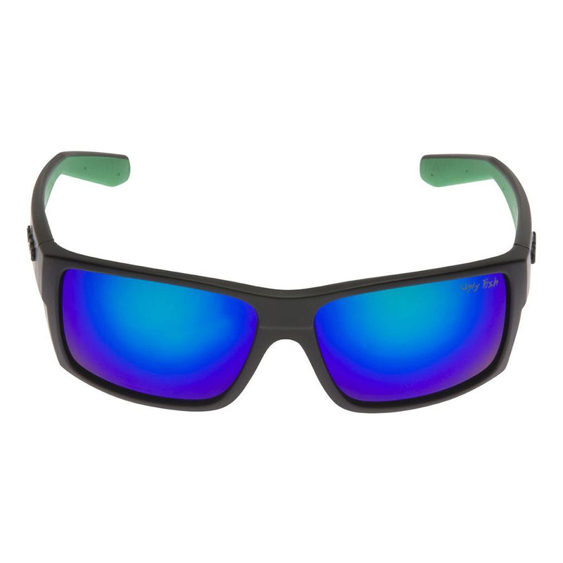 Ugly Fish Electra PC6818 TR90 Green Revo Lens/Black Frame Polarised Sunglasses