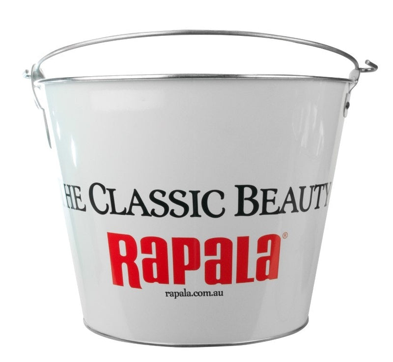 1 x Rapala 5qt Tin Beer Bucket - "Classic Beauty" Ice Bucket