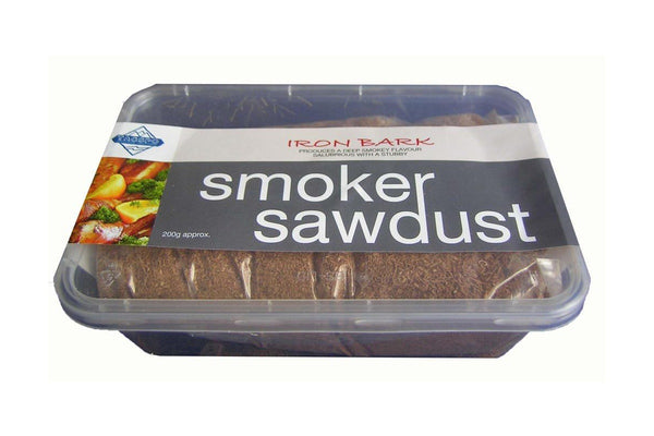 Australian Series Iron Bark Smoker Dust - 200gms - For a Deep Smokey Flavour