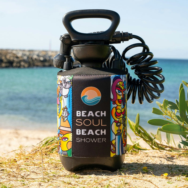 Beach Soul Portable Shower Livin' the Dream 5L