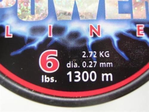 1300m Spool Of 6lb Blue Surecatch Power Line Mono Fishing Line