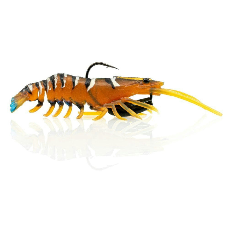 2 Pack of Chasebaits 65mm Flick Prawn Junior Softbody Lure