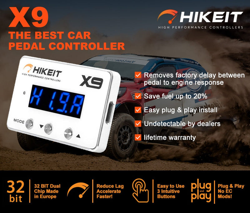 HIKEIT-X9 Electronic Throttle Controller fit Volkswagen Amarok 2011-ON