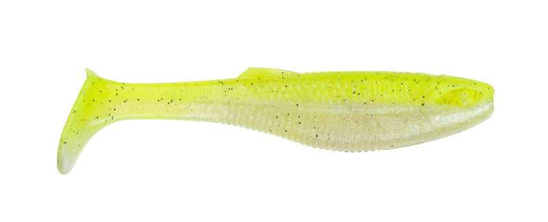 5 Pack of 4 Inch Rapala Crush City Heavy Hitter Soft Plastic Paddle Tail Lures