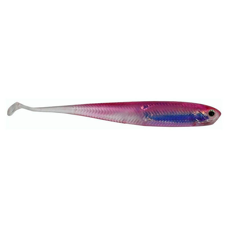 5 Pack of 130mm Zerek Live Flash Minnow Wriggly Soft Plastic Fishing Lure