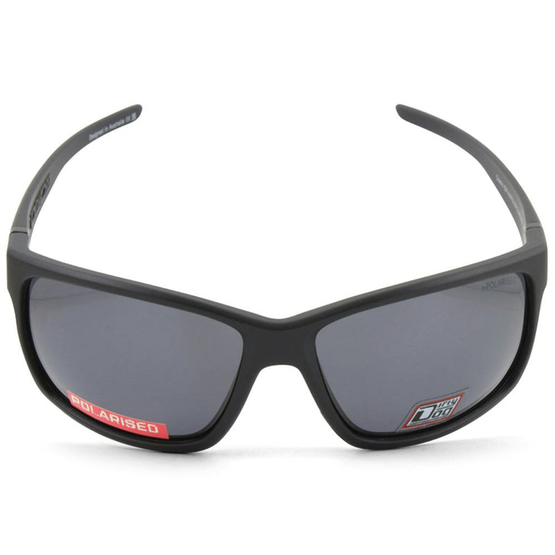 Dirty Dog Cosmic Satin Black/Grey Polarised Men's Sunglasses 53714