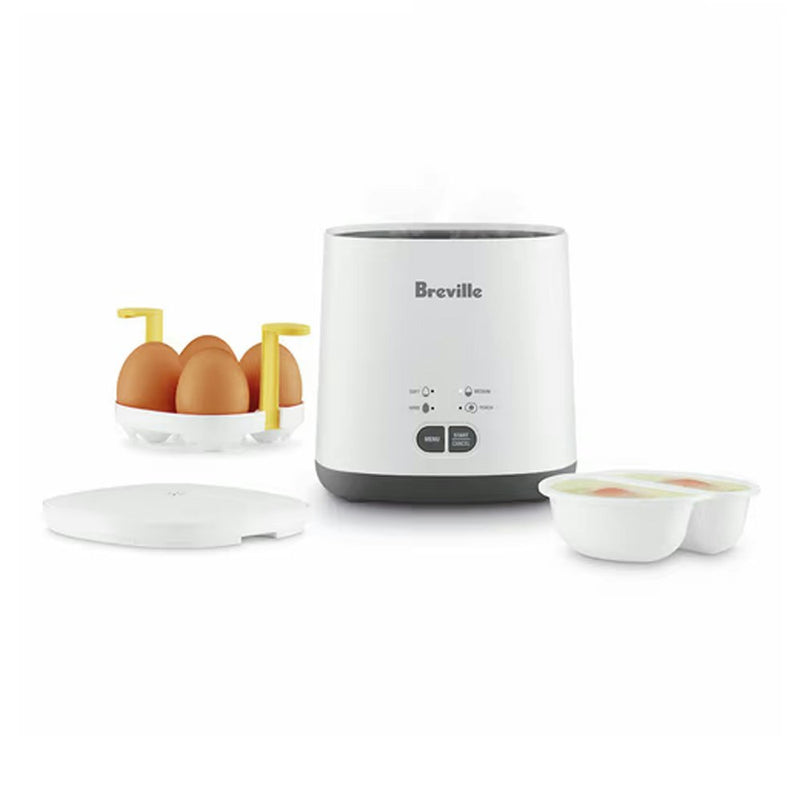 Breville The Eggspert 4 Up Soft/Medium/Hard/Poached Electric Egg Cooker 400W