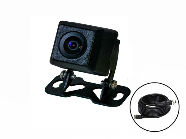 SafetyDave 170° AHD OEM Camera Camera (Black) With 7.5m Heavy Duty 3 in 1 Camera Cable