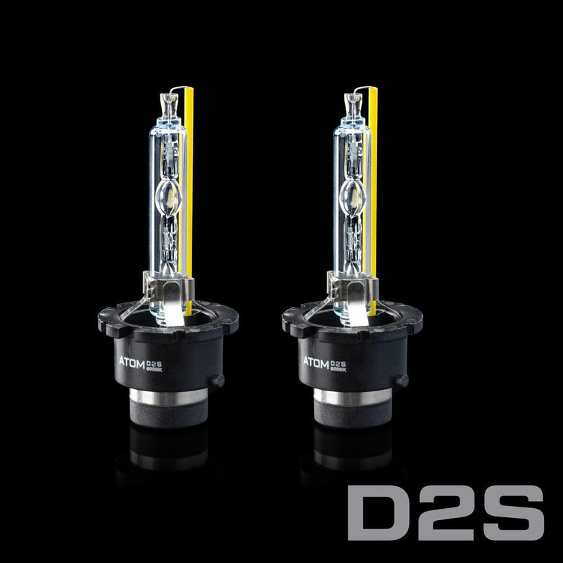 ATOM – D2S Xenon Headlights 6000K Globes (Pair)