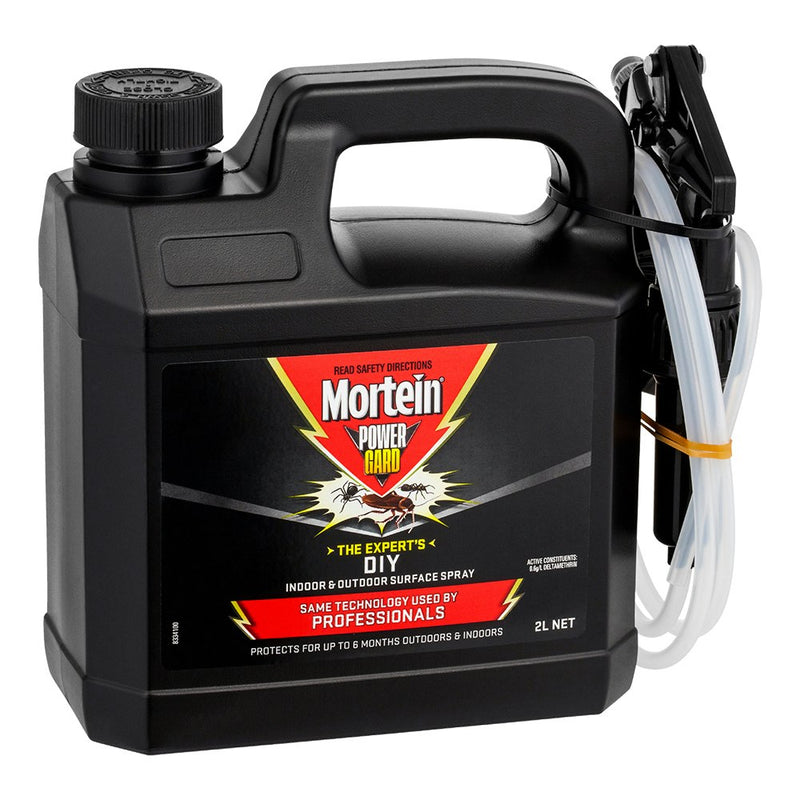 Mortein 2L Power Grade DIY Surface Indoor/Outdoor Insect Killing Spray Killer