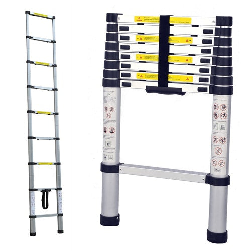 2.0m Portable telescopic ladder with carry bag